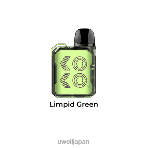 UWELL CALIBURN GK2 ポッドキット | UWELL ベイプ 透き通った緑 J0X2T104
